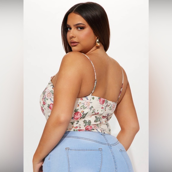 NWT Fashion Nova Corset Top - Picture 2 of 4